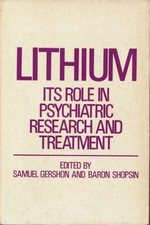 画像1: LITHIUM: It's Role in Psychiatric Research and Treatment
