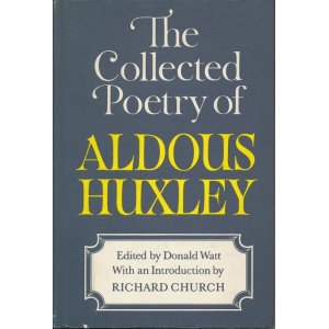 画像: The Collected Poetry of ALDOUS HUXLEY