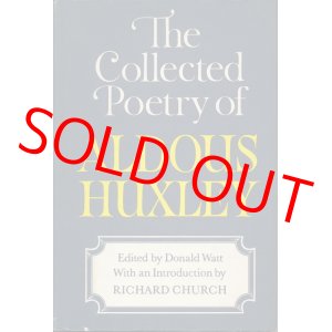 画像: The Collected Poetry of ALDOUS HUXLEY