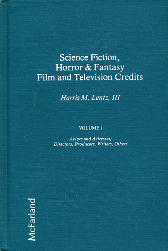 画像1: Science Fiction, Horror & Fantasy Film and Television Credits 全2巻